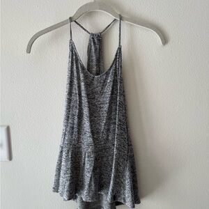Hollister Gray Asymmetrical Sleeveless Camisole